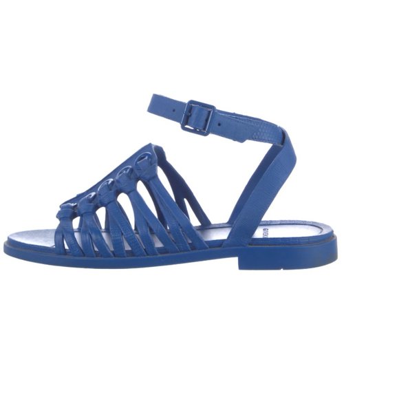 Givenchy Shoes - Givenchy royal blue rubber sandals size 36